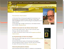 Tablet Screenshot of khwitte.de